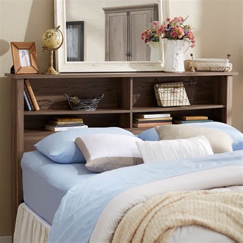 Andover Mills Queen Bookcase Wood Headboard & Reviews | Wayfair
