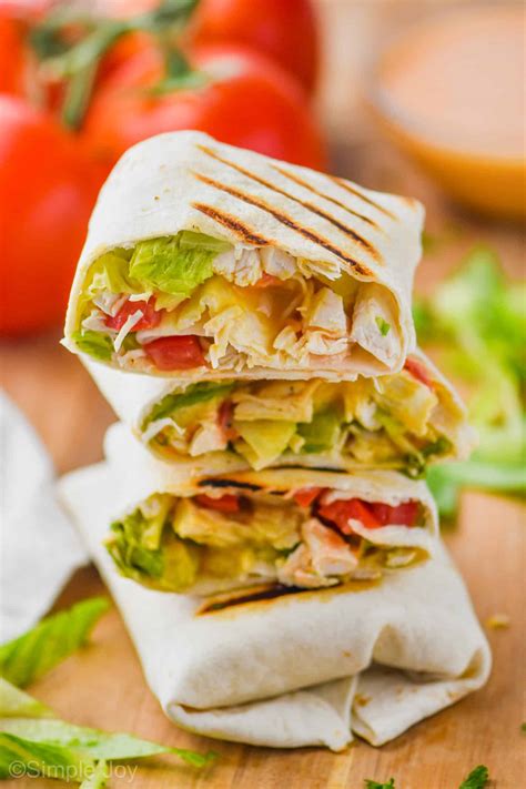 Homemade Chicken Wraps Recipe at Oscar Loveless blog