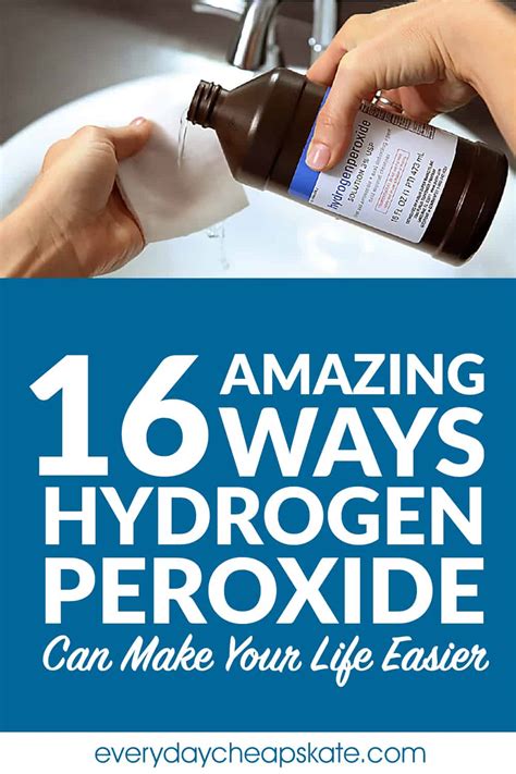 Hydrogen Peroxide Usage 的图像结果