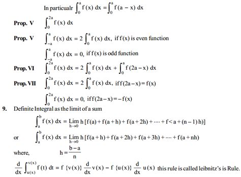 Image result for Maths Formulas Class 12