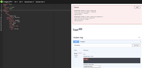 Image result for None Is Not a String Swagger