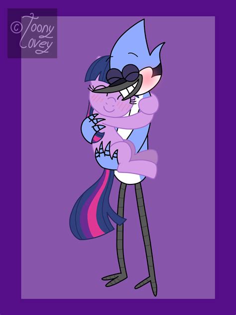 Mordecai And Twilight Sparkle Kiss