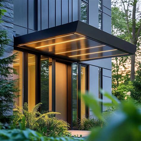 Modern Door Canopy Ideas