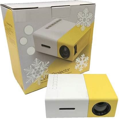 RHONNIUM ™ YG300 Mini 1080P Video Projector, HD Home Cinema 400 lm LCD ...
