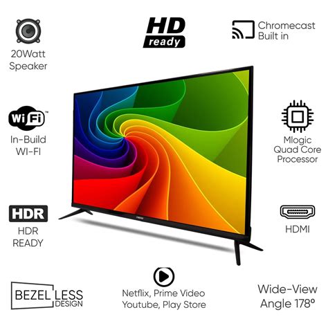 Feltron 109 cm (43 inch) Full HD LED Smart Android TV with Elegant ...