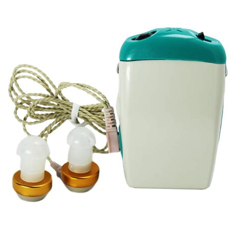 Dishan Hearing Aid Machine-Axon F-18 with V cord-Both Ear Machine For ...
