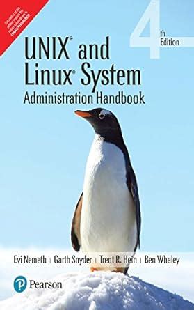 UNIX and Linux System Administration Handbook eBook : Evi Nemeth ...