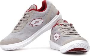 LOTTO Quaranta Sneakers For Men - Buy Grey, Red Color LOTTO Quaranta ...