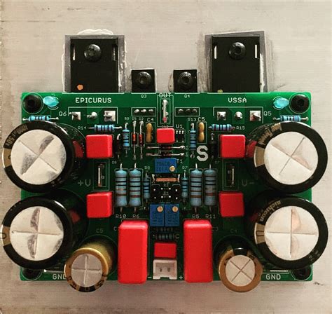 Buy VSSA Lateral Mosfet Amplifier BARE PCB Online in India - Etsy