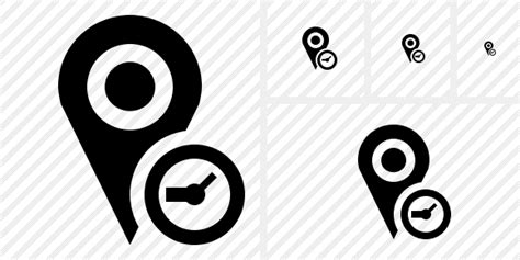 Map Pin Clock 的图像结果