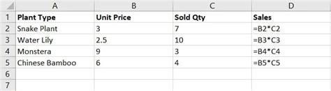Image result for Relative Reference Excel Example
