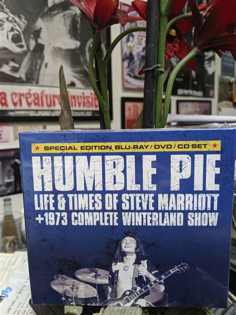 HUMBLE PIE Life & Times of Steve Marriott + 1973 Winterland Show Blu ...