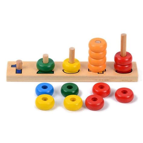 Wooden Stacking Ring 1-5 Set – Kuviyal