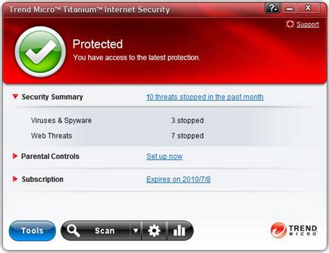 Trend Micro Titanium Internet Security 的图像结果