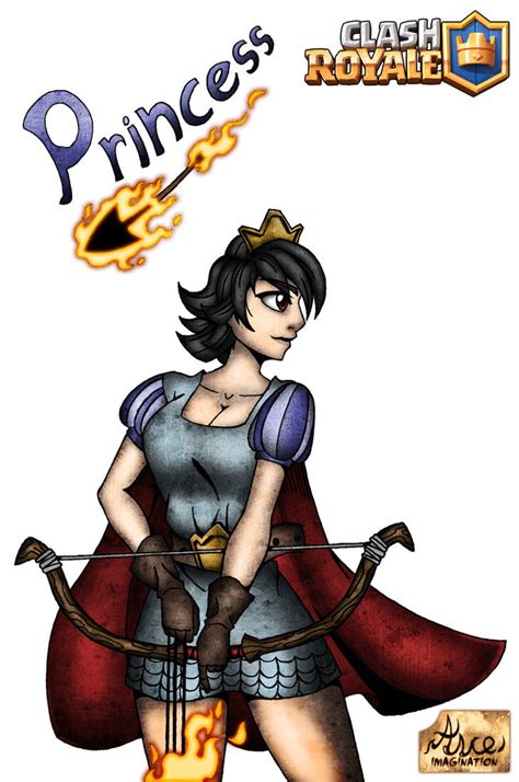 Clash Royale |Princess - Princesa by Asce-Art-Master on DeviantArt