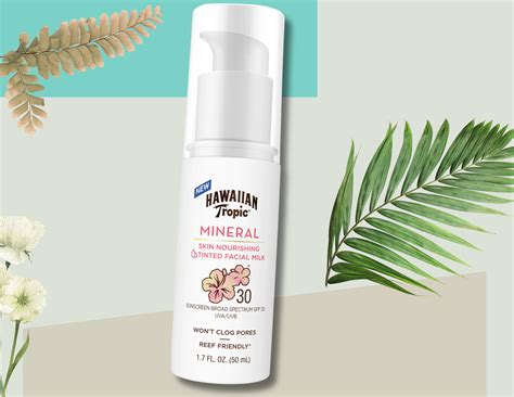 Hawaiian Tropic Mineral Face Sunscreen Review at Jaclyn Glenn blog