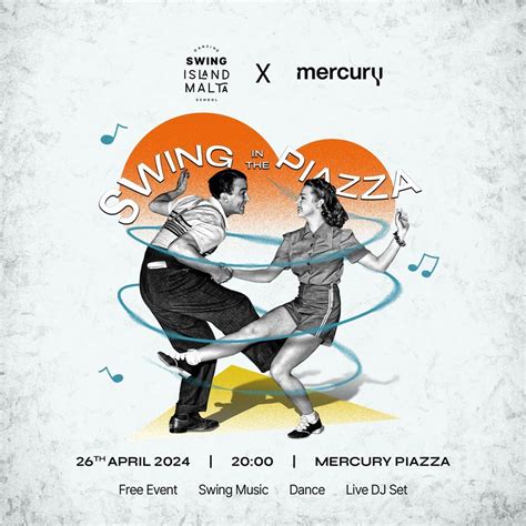 Swing in the Piazza | Dance & Live DJ, Mercury House, St George’s Road ...