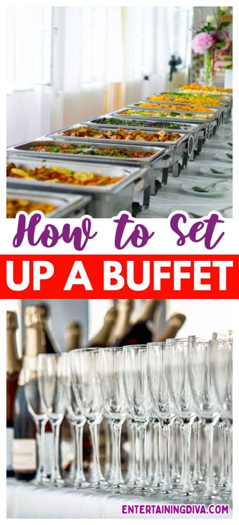 Buffet Set Up 的图像结果