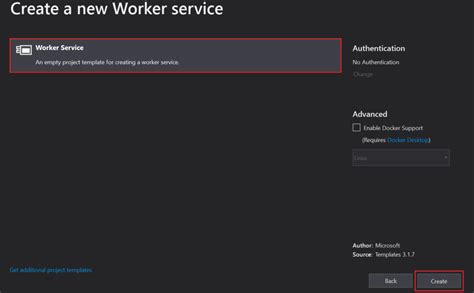 Image result for Worker Service .Net Core