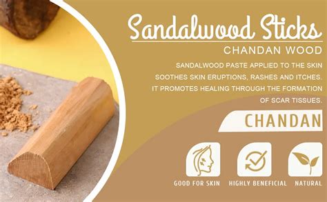 RDK Son's Natural Sandalwood Stick - Red Variant (Pterocarpus ...