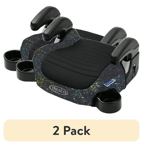 (2 pack) Graco Turbobooster 2.0 Backless Booster Seat, Splatter Art, 1 ...