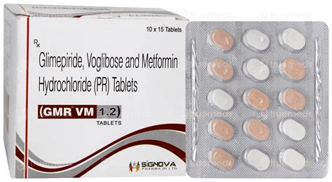 Gmr Vm 1/0.2/500mg Tablet Pr 15: Uses, Side Effects, Price & Substitutes