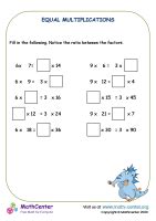 Two-digit Multiplication Drills Worksheets | Math activities