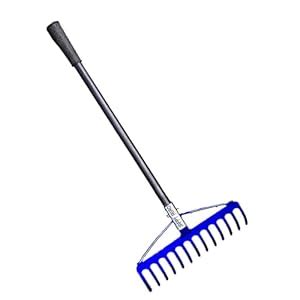 Jappy Agro Leaf Rake for Gardening - 15 in Wide Small Garden Rake for ...