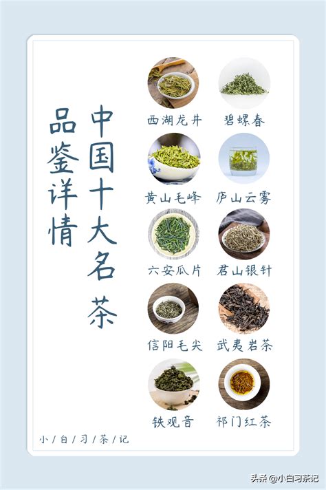 中国十大名茶及其冲泡方法-简易百科