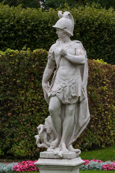 Roman God Mars Statue