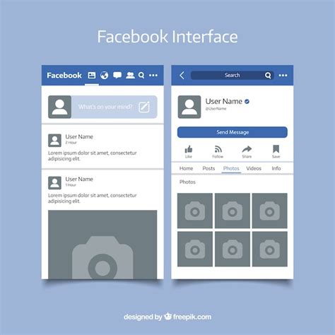 Facebook Interface 的图像结果