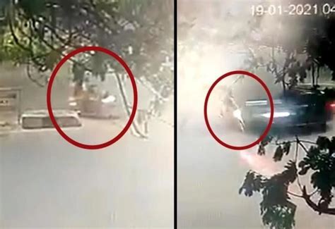 2 policemen killed as BMW rams into them, incident caught on CCTV