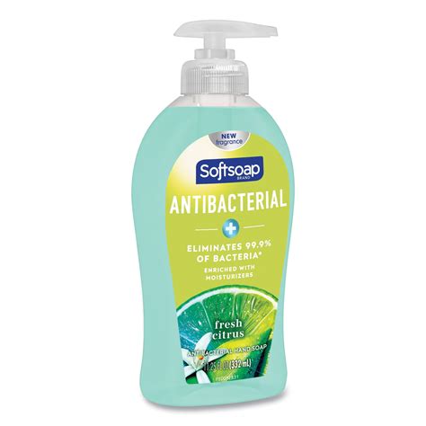 Softsoap® Antibacterial Hand Soap, Fresh Citrus Scent, 11.25 oz ...