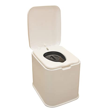 SMARTCARE Premium Portable Top Opening Toilet Seat Commode Chair with ...
