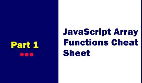 Image result for Arraystrings Cheat Sheet JavaScript