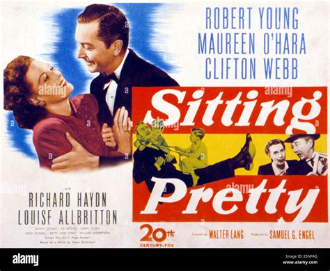 Sitting pretty 1948 maureen ohara hi-res stock photography and images ...