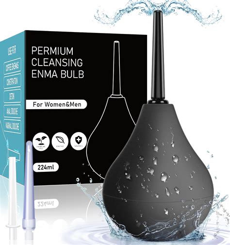 Amazon.com: Anal Douche Bottles Kit Reusable - Bulb,Enema Douche with 3 Nozzle, Reusable Anal ...