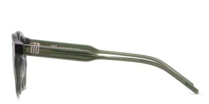 Muse Edwards Clear Green Prescription Sunglasses - 50% Off Lenses