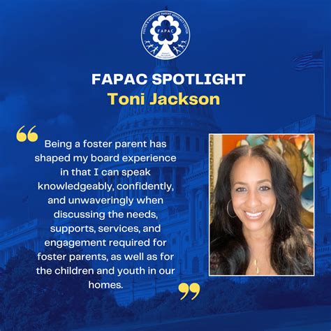Spotlight on Toni Jackson | Foster and Adoptive Parent Advocacy Center