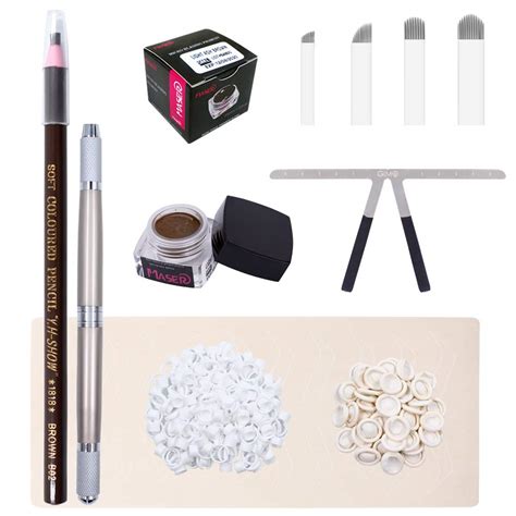 Microblading Kit-BIOMASER Permanent Makeup Tattoo Eyebrow Microblading ...