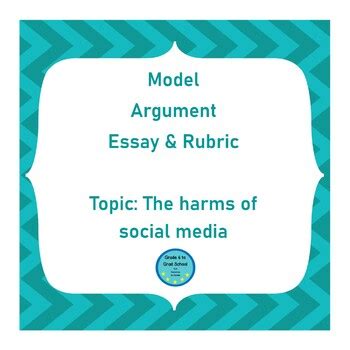 Model Argument Essay Teaching Resources | TPT