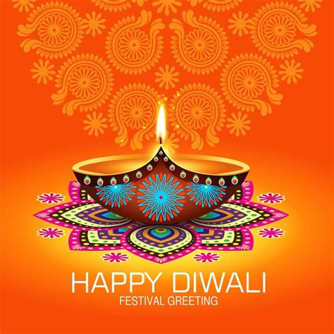 5 Ace orange background with diwali wall poster for home décor,room ...