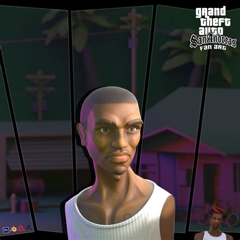 Carl Johnson Gta San Andreas Grand Theft Auto San Andreas: Carl