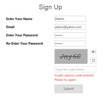 Image result for How to Create Captcha in Asp.net Web API