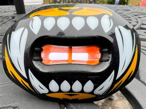 Best Flag Football Mouth Guard Works with Braces Detachable Strap ...