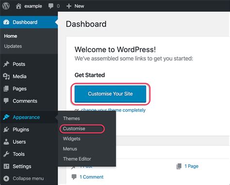 Image result for WordPress Control Panel