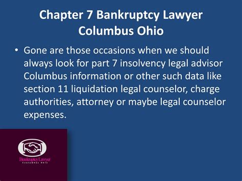 PPT - Bankruptcy Lawyer Columbus Oh PowerPoint Presentation, free ...