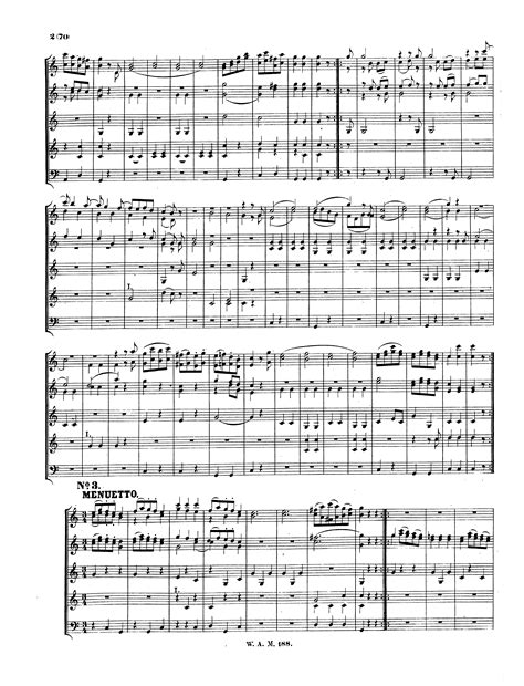 Mozart, Wolfgang Amadeus - Divertimento No.6 in C major, K.188/240b for ...