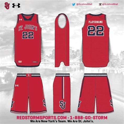 St. Johns Basketball Releases Four New Uniforms – SportsLogos.Net News