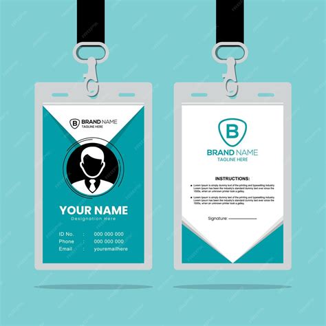 Image result for ID Card Simple